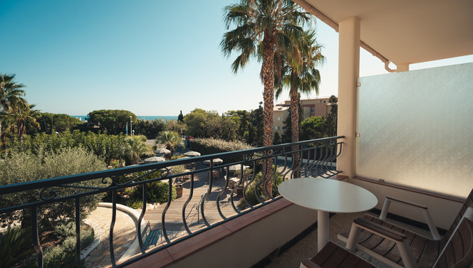 Kamer Luxe Tuinzicht met balkon